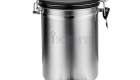 1kg 2LB coffee bean canister airtight CO2-release valve stainless steel container date tracker tea food flour cereal storage factory manufacturer