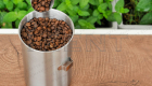 bean tea sugar flour cereal canister container with scoop factory manufacture