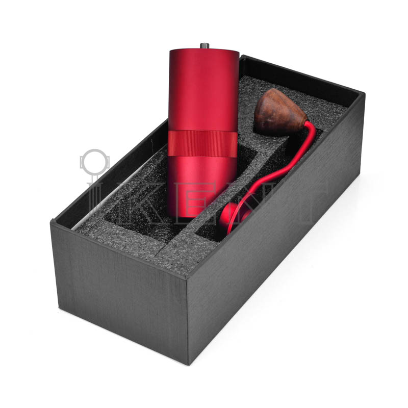 aluminum body coffee grinder factory stainless steel burr