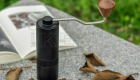 Hand manual coffee bean grinder manufacturer factory supplier gift box set stainless steel burr