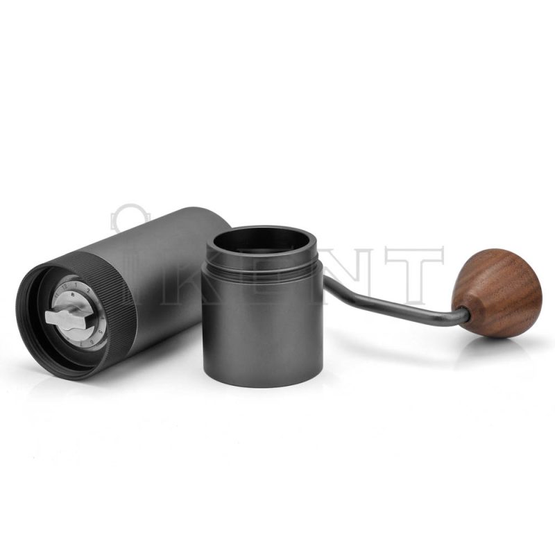 manual hand manual coffee bean grinder manufacturer factory supplier gift box set stainless steel burr CHINA