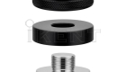 coffee distributor tamper stainless steel base espresso distribution
