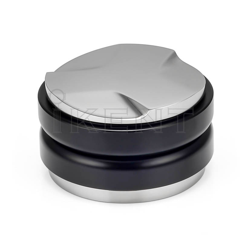 coffee tamper distribution double sided stainless steel 58mm 53.3mm adjustable depth base