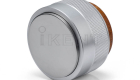 ikent coffee calibrated spring loaded tamper stainless steel base wooden handle auto rebound tamper barista tools manufacturer factory