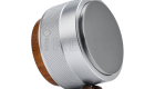 ikent coffee calibrated spring loaded tamper stainless steel base wooden handle auto rebound tamper barista tools manufacturer factory