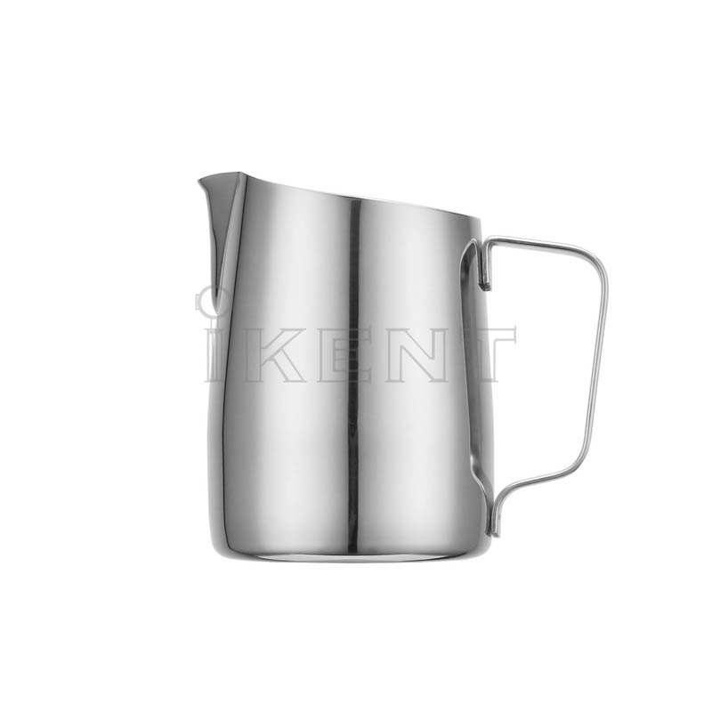 bevel milk pitcher coffee tea milk jug stainless steel coffee cup mug steaming pitcher latte art barista accessories manufacturer