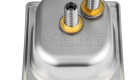 automatic stainless steel glass cup rinser bottle mug washer bar kitchen equipment accessories tool sink rinser manufacturer factory