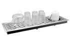stainless steel large size glass rinser manufacturer factory bar coffee shop equipment