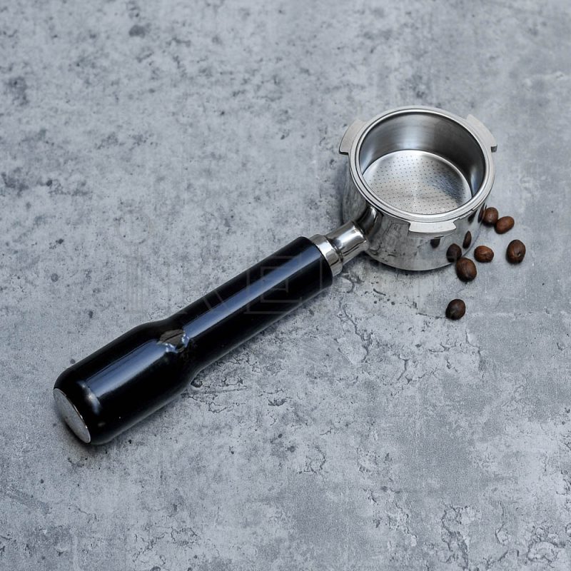 coffee bottomless naked portafilter 54mm 51mm filter basket included stainless steel breville sega machine portafilter