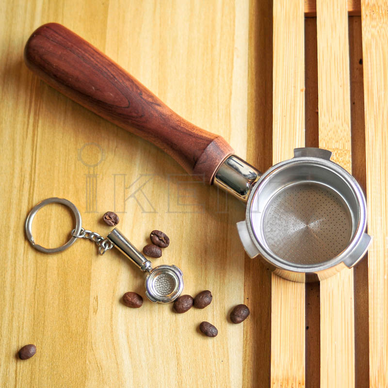 espresso bottomless naked portafilter 58mm E61 filter basket included stainless steel coffee machine portafilter