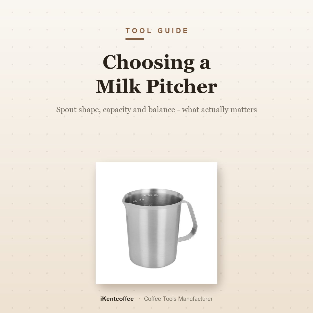 Choosing a Milk Pitcher - iKentcoffee coffee tools guide