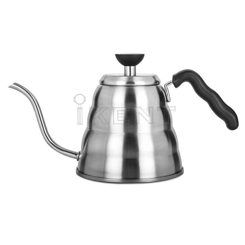 Factory Directly 350ml 600ml Food Grade Coffee Pot Black Coffee Pour Over Kettle Stainless Steel Gooseneck Kettle