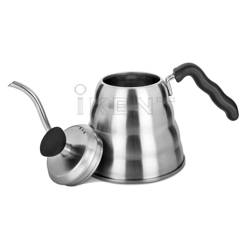 Factory Directly 350ml 600ml Food Grade Coffee Pot Black Coffee Pour Over Kettle Stainless Steel Gooseneck Kettle