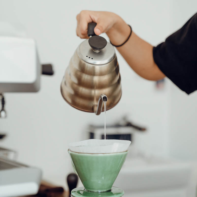 Factory Directly 350ml 600ml Food Grade Coffee Pot Black Coffee Pour Over Kettle Stainless Steel Gooseneck Kettle