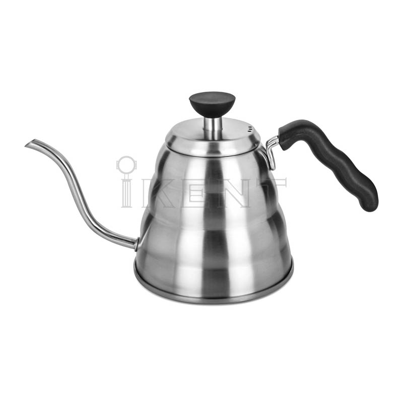 Factory Directly 350ml 600ml Food Grade Coffee Pot Black Coffee Pour Over Kettle Stainless Steel Gooseneck Kettle