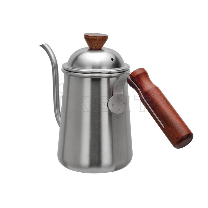 Gooseneck coffee drip kettle for precise water flow with lid camping kettle factory
