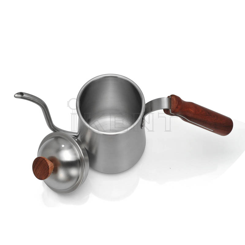 Gooseneck coffee drip kettle for precise water flow with lid camping kettle factory