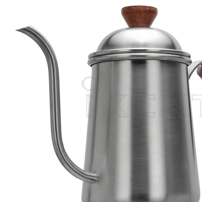 Gooseneck coffee drip kettle for precise water flow with lid camping kettle factory