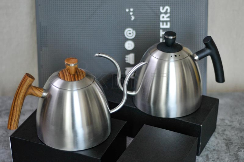 Stainless steel coffee pot kettle for pour over coffee brewing 1L 1000ml