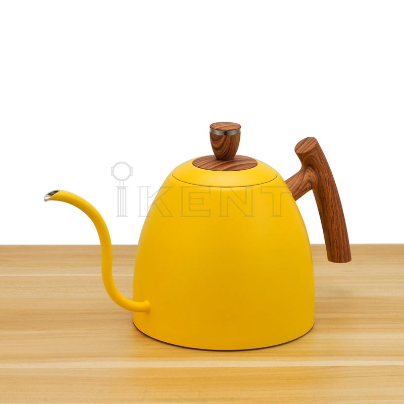Stainless steel kettle for pour over coffee brewing 1L 1000ml