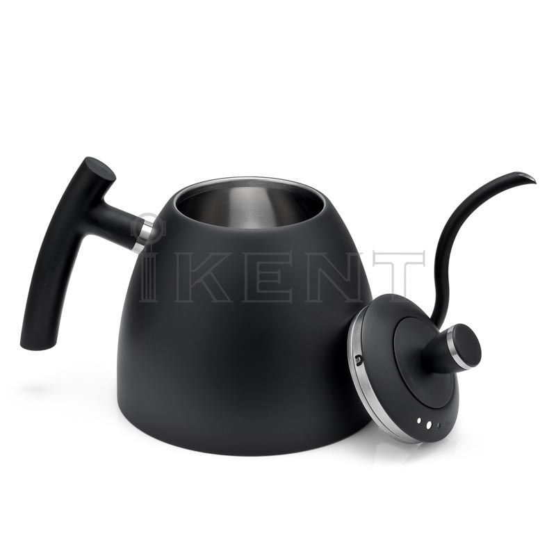 Stainless steel coffee pot kettle for pour over coffee brewing 1L 1000ml