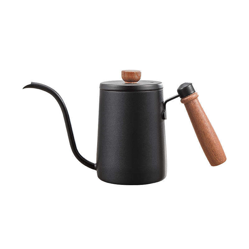 coffee drip kettle with long spout for barista brewing