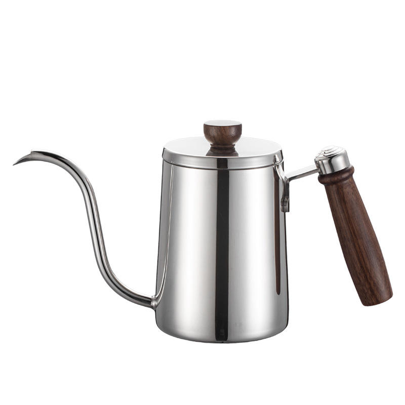 coffee drip kettle with long spout for barista brewing