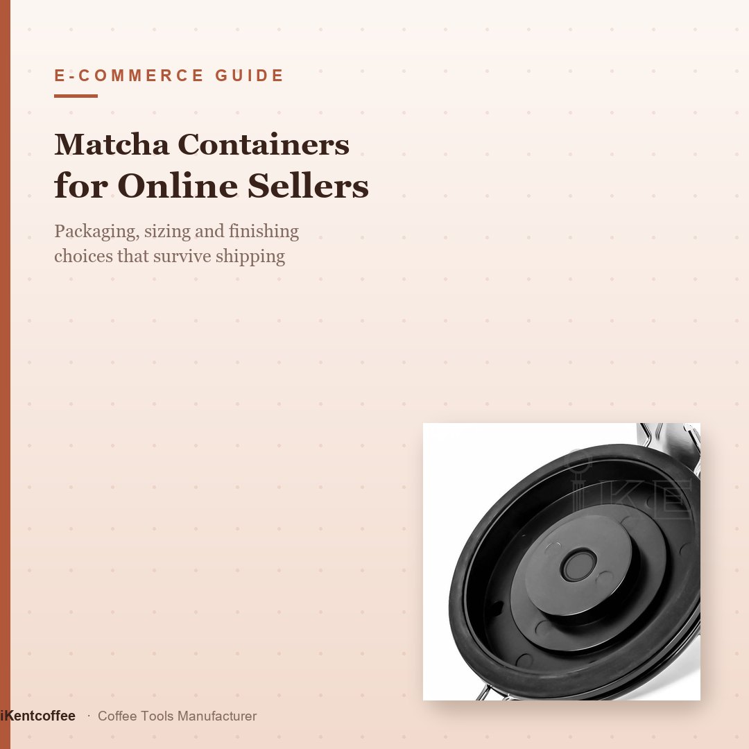 Matcha Containers for Online Sellers - iKentcoffee coffee tools guide