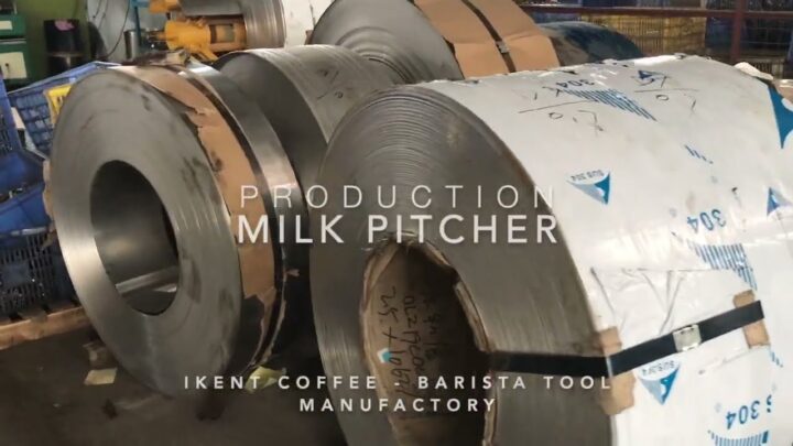 Stainless Steel Milk Pitcher — Production