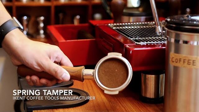 Spring Tamper with Dosing Cup — Demo